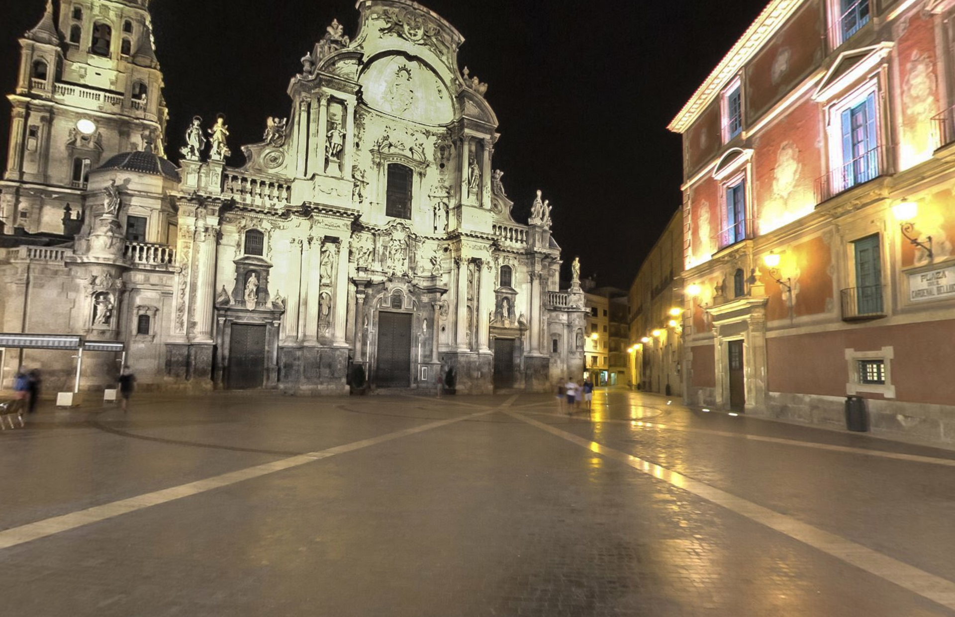 Plaza del Cardenal Belluga by Google Earth