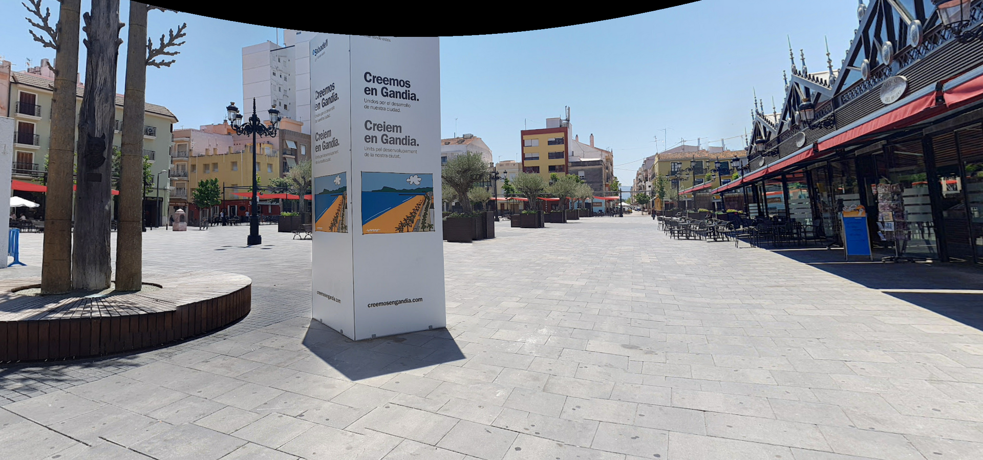 Plaza del Prado by Google Earth