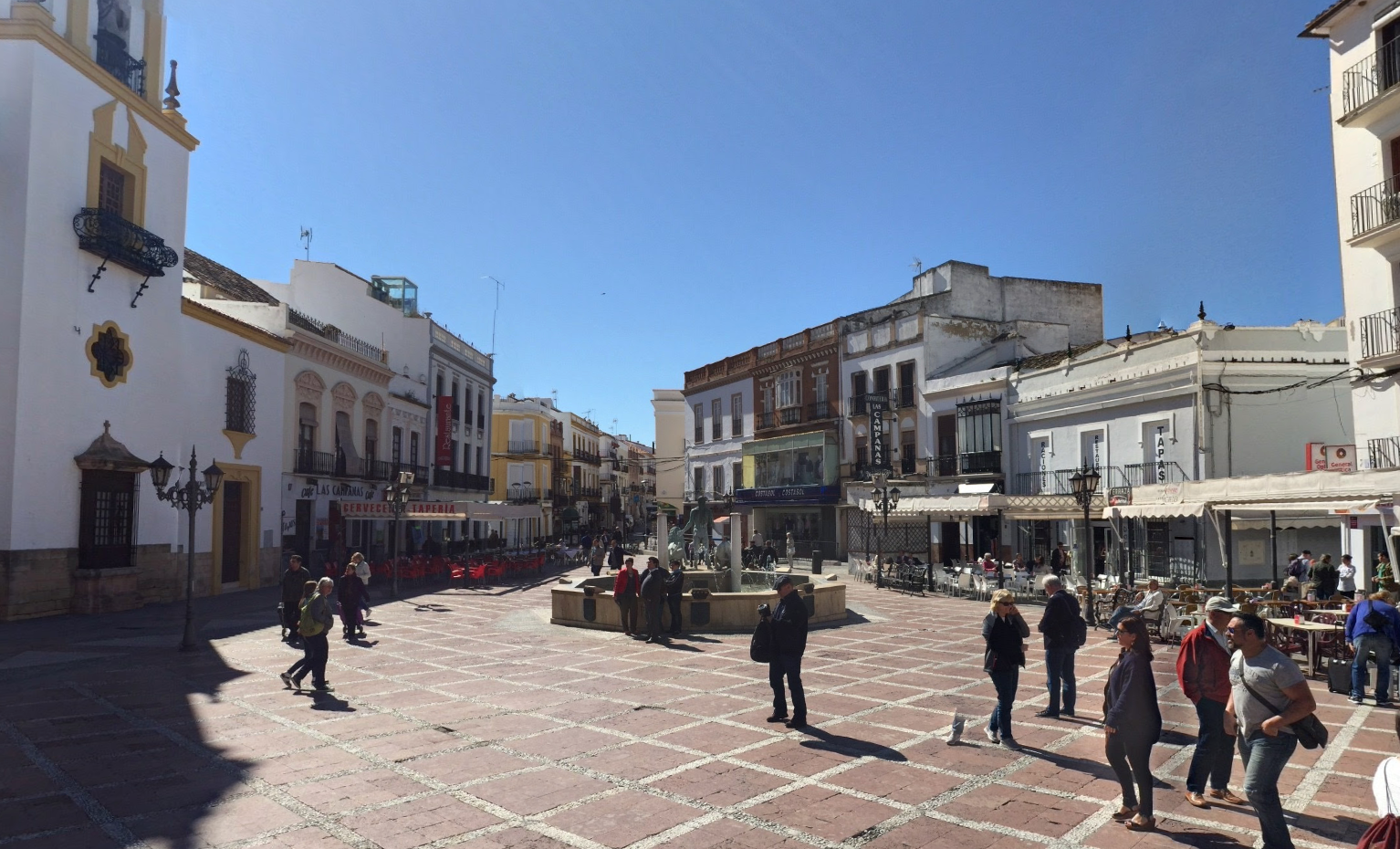 Plaza del Socorro by Google Earth