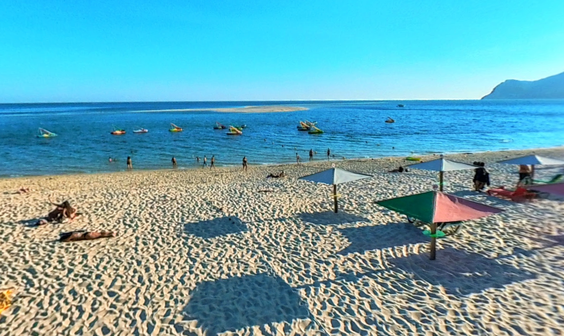 Praia da Figueirinha by Google Earth