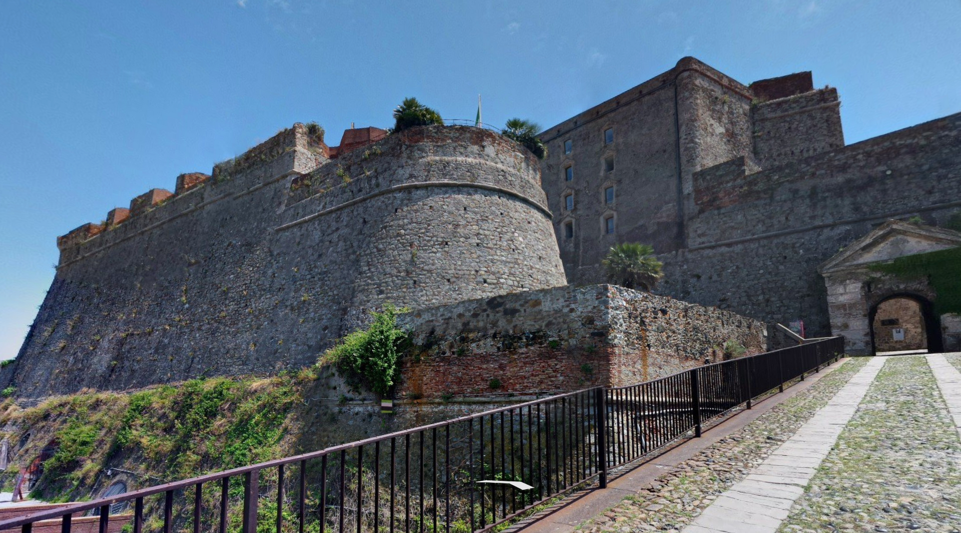 Priamar Fortress by Google Earth