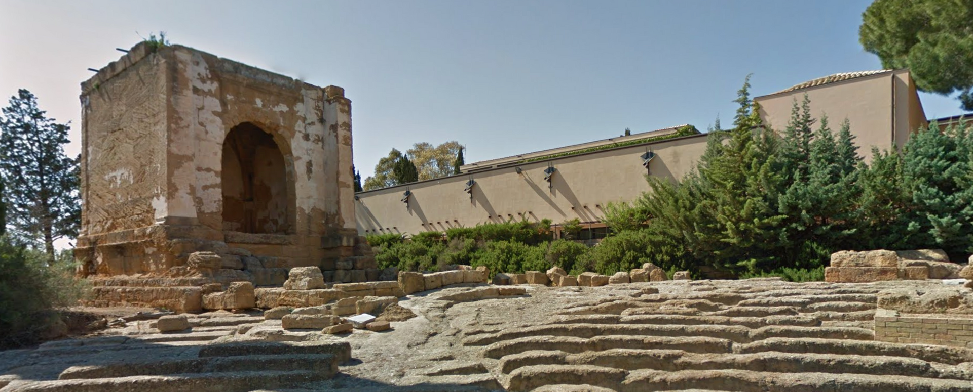 Regional Archaeological Museum by Google Earth