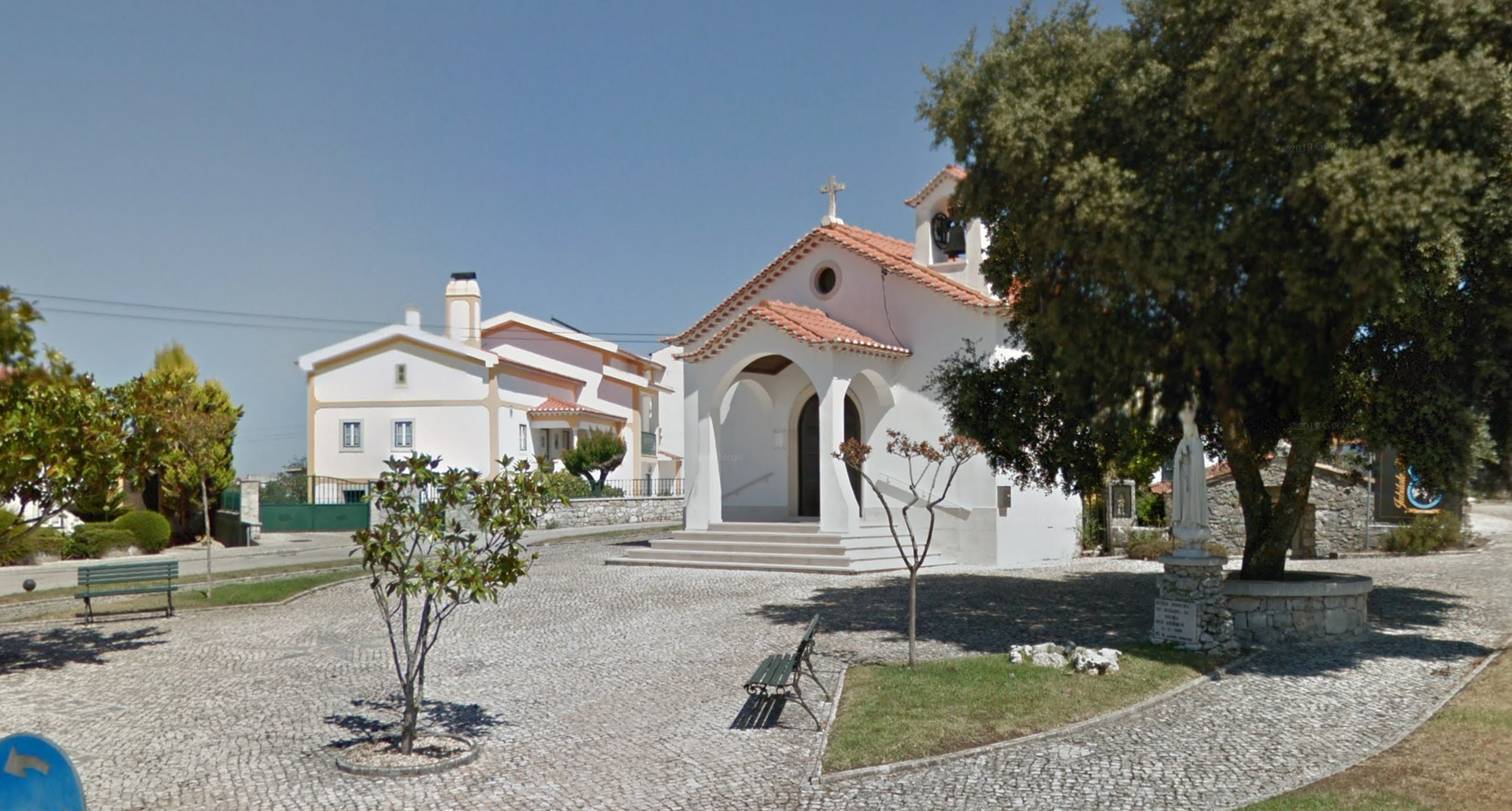 São João Baptista Church by Google Earth