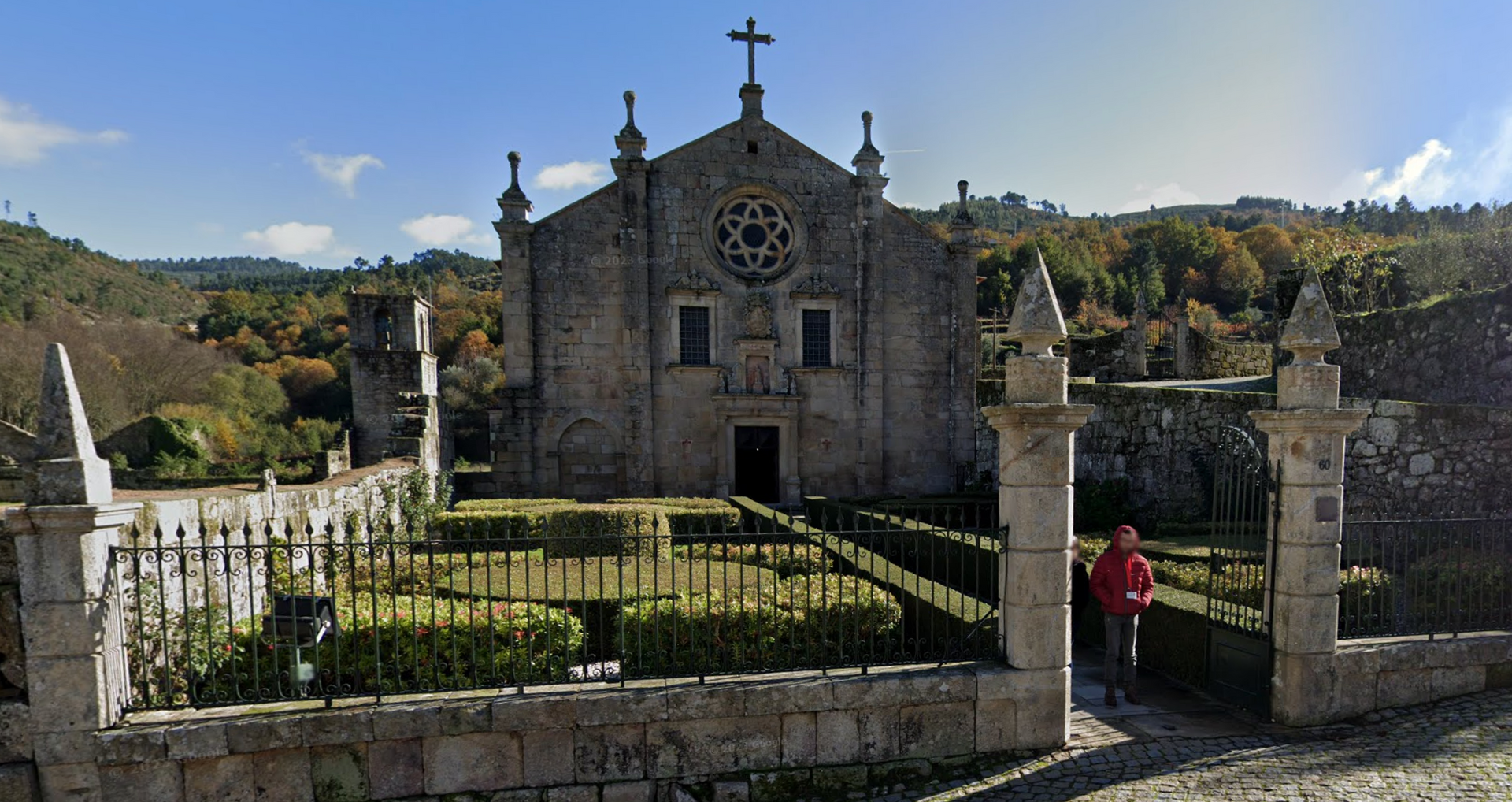 São João de Tarouca Monastery by Google Earth