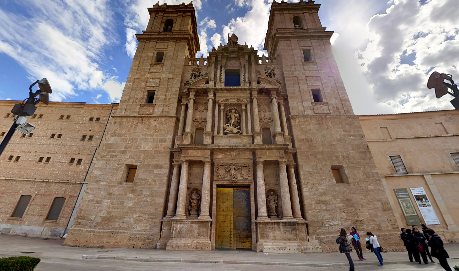San Miguel de Los Reyes Monastery by Google Earth