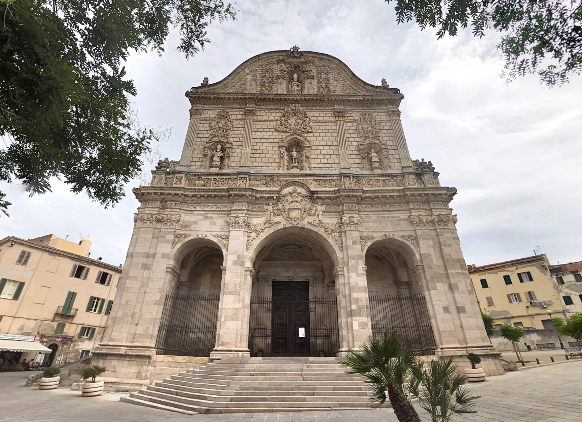 San Nicola da Bari Cathedral by Google Earth