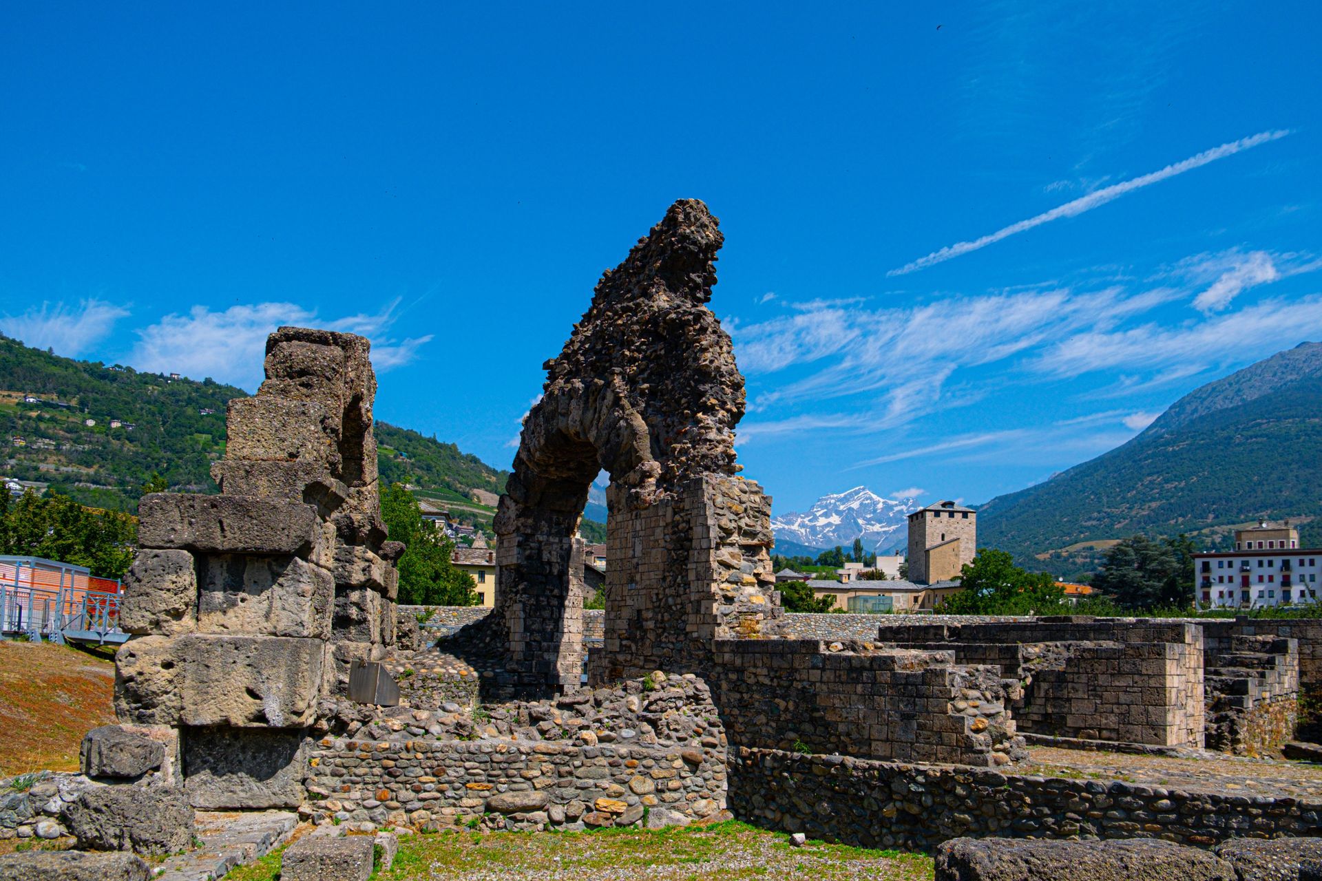 Step Back in Time in Aosta Town