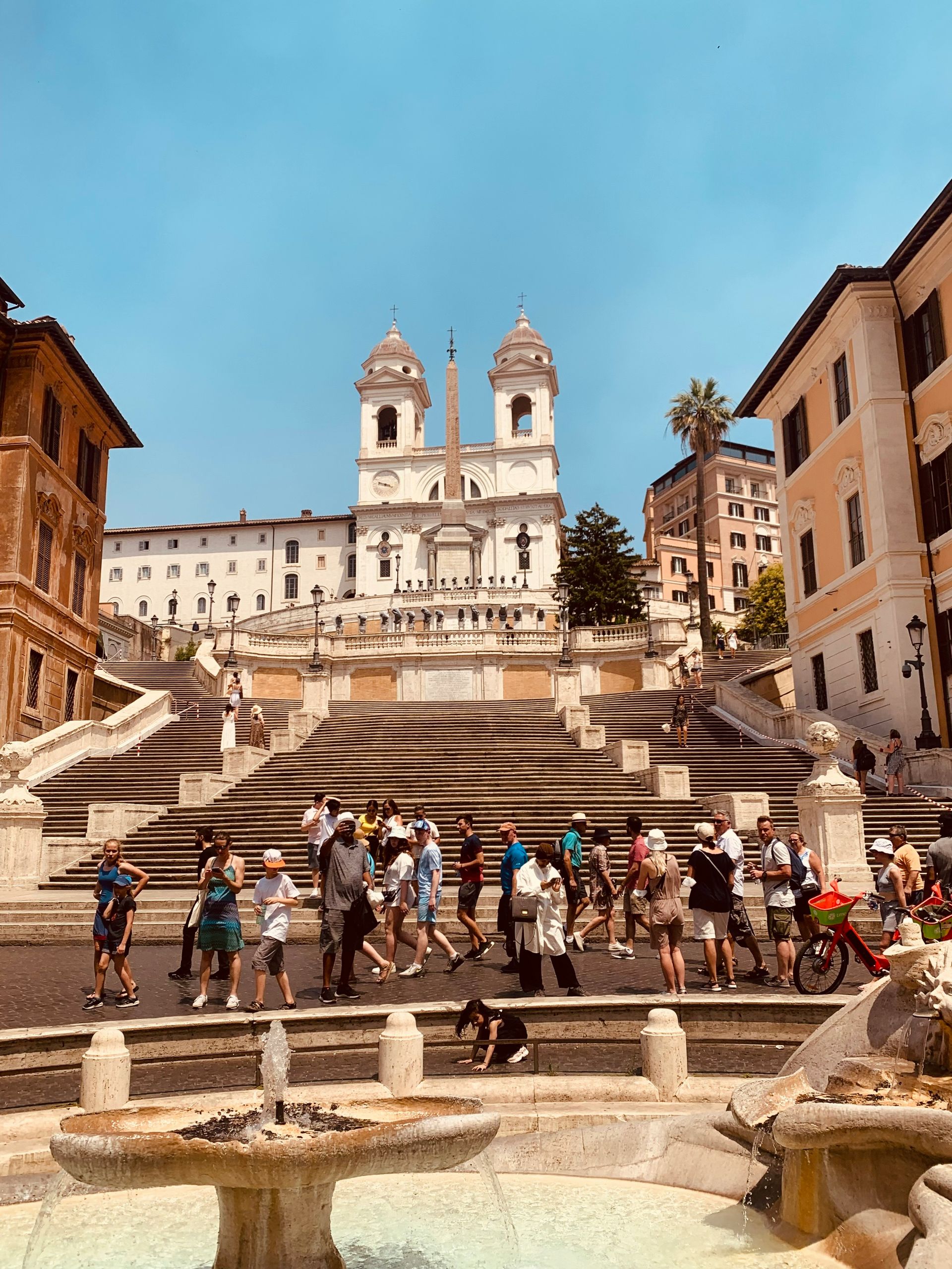 THE SPANISH STEPS