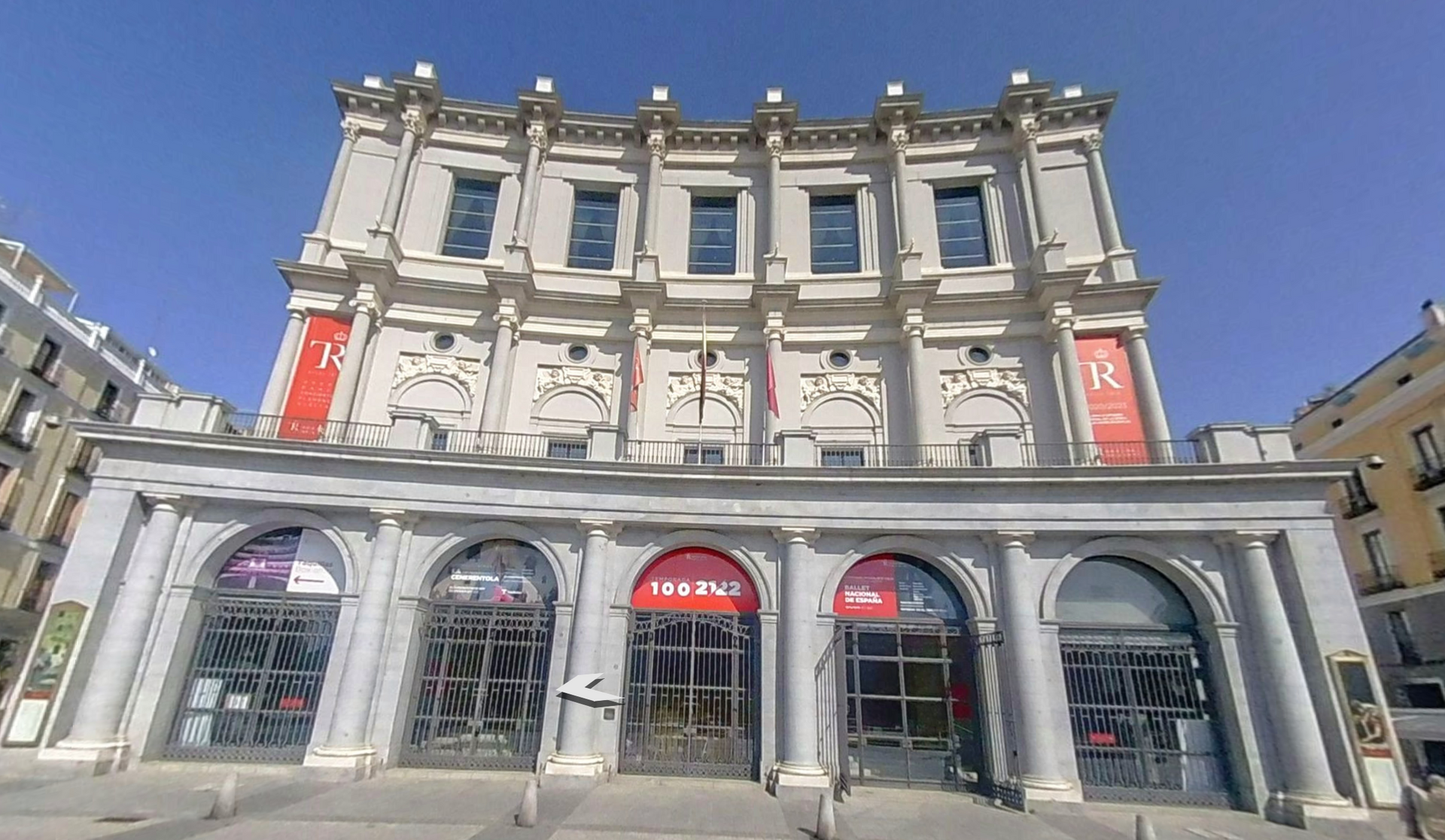 Teatro Real by Google Earth