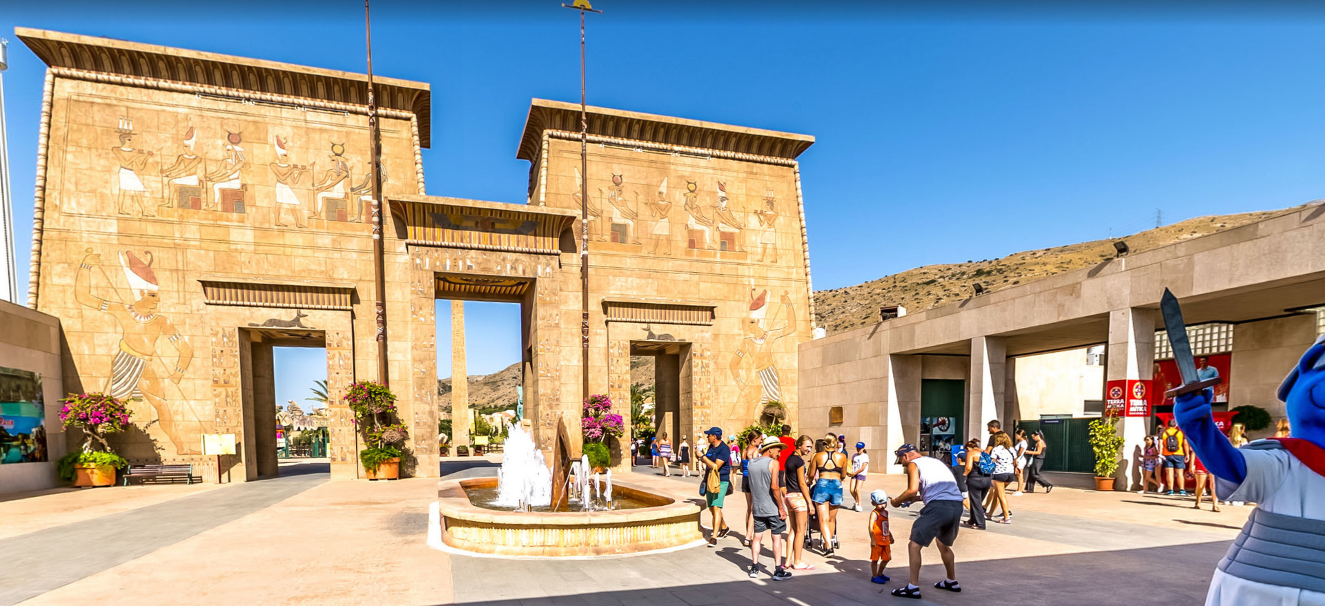 Terra Mitica Theme Park by Google Earth