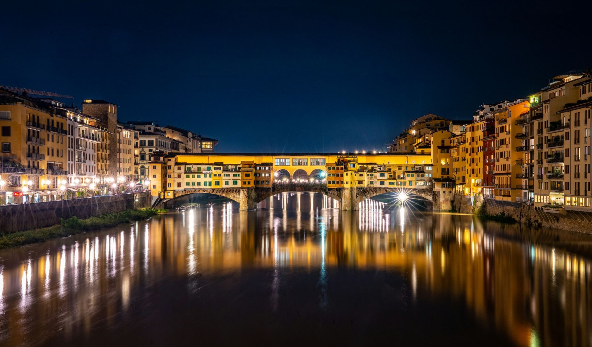 The Ponte Vecchio at Night