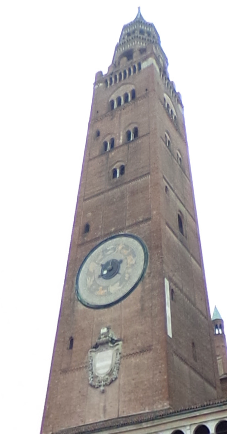 Torrazzo of Cremona by Google Earth