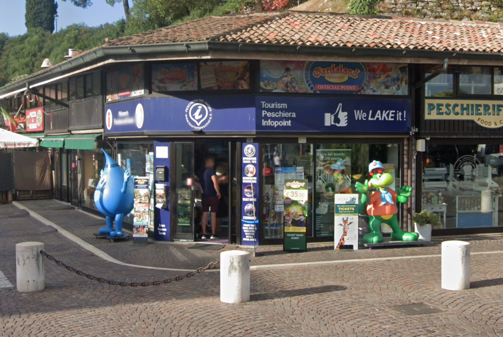 Tourism Peschiera Infopoint by Google Earth