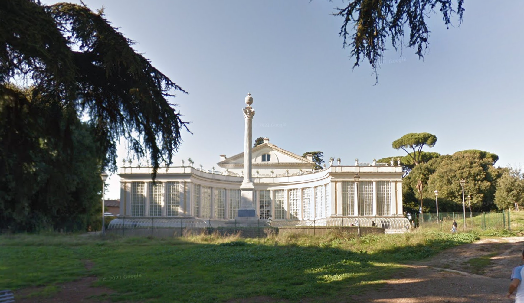 Villa Torlonia by Google Earth