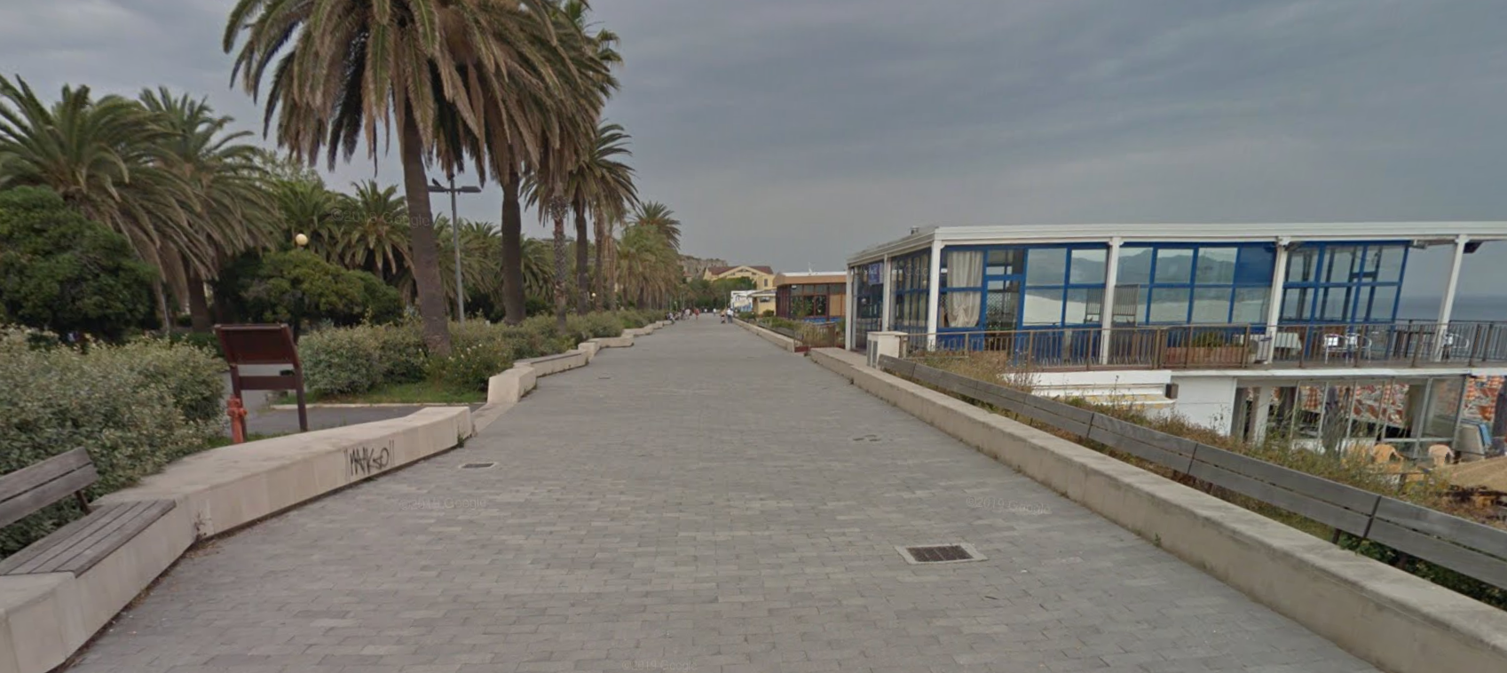 Walter Tobagi Promenade by Google Earth