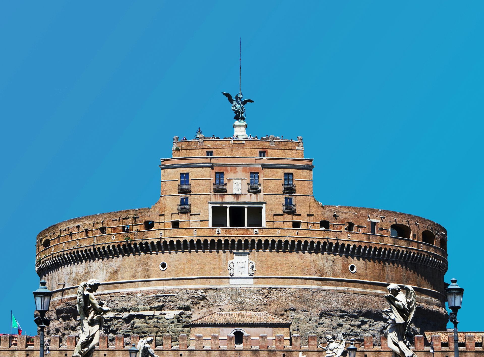 What is the Castel Sant’Angelo Rome famous for?