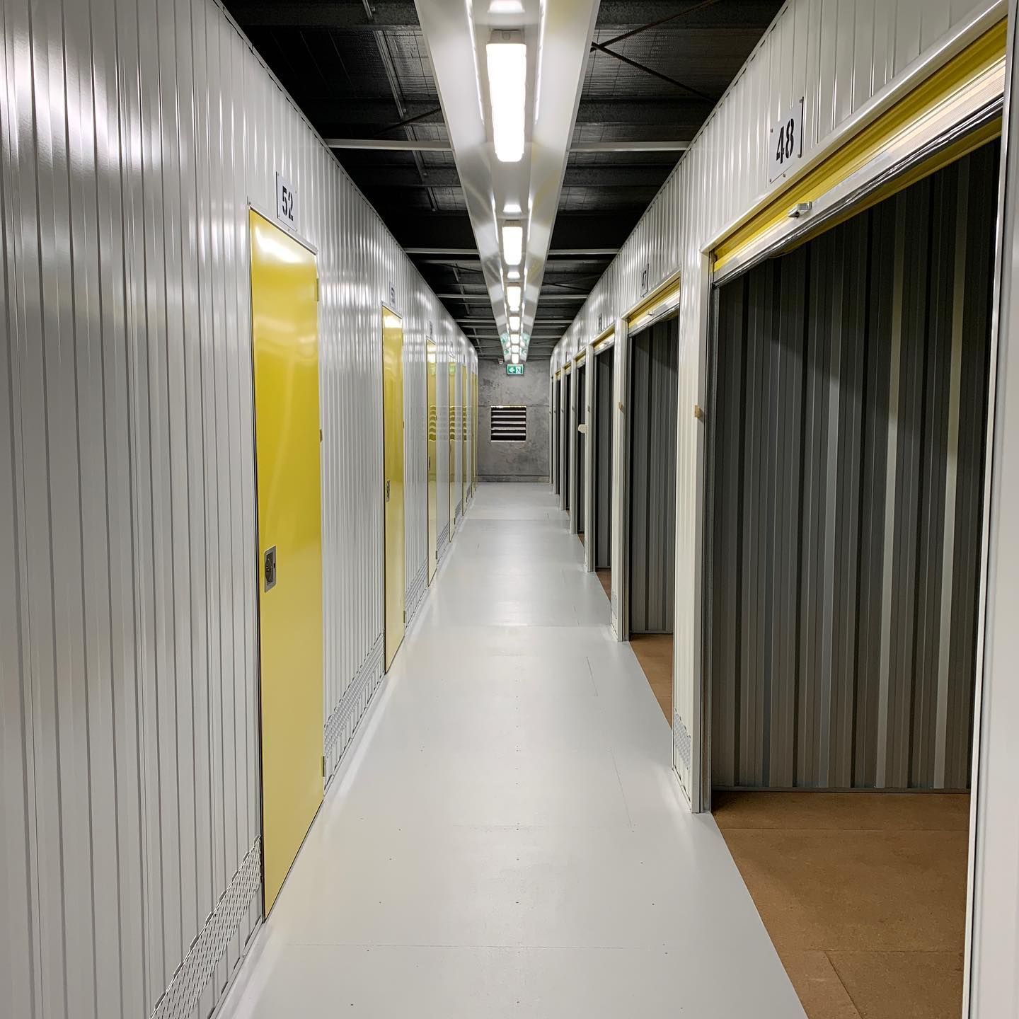 storage units with Good Lighting — Luke Jones Electrical In Bellambi, NSW
