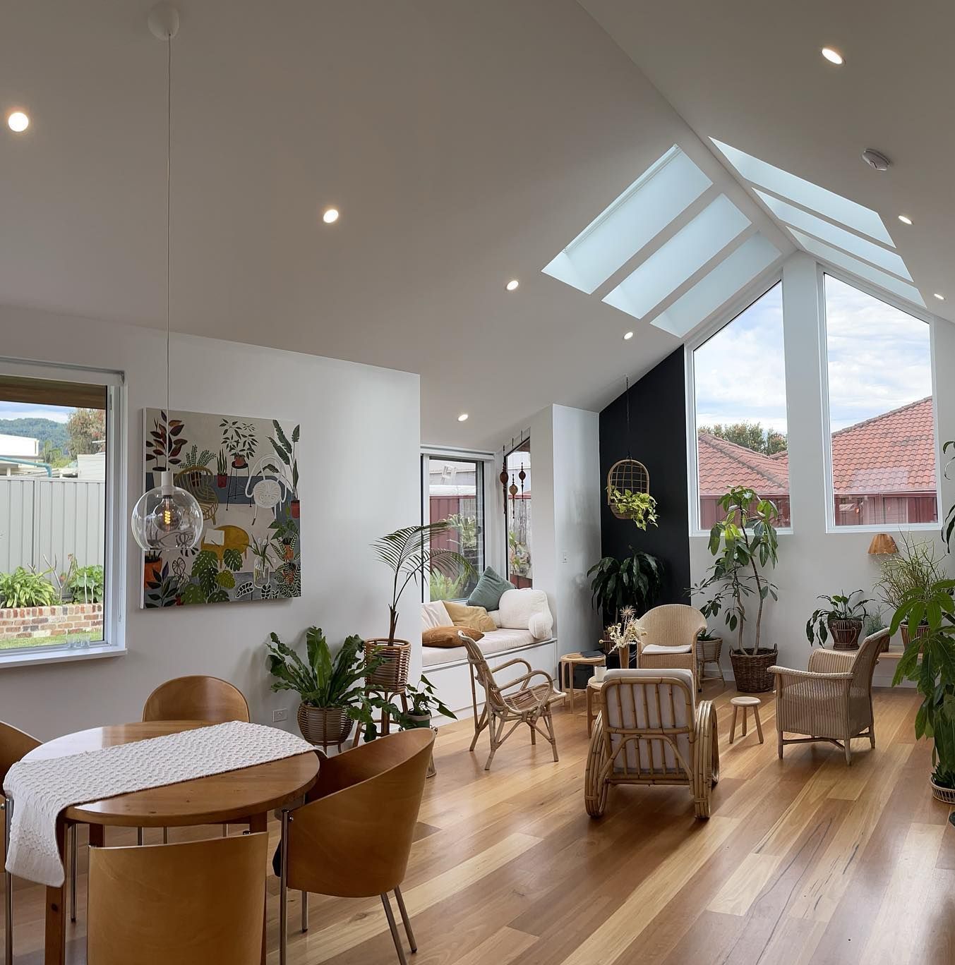 A Close Up Of A Light Bulb Hanging From A Ceiling — Luke Jones Electrical In Bellambi, NSW