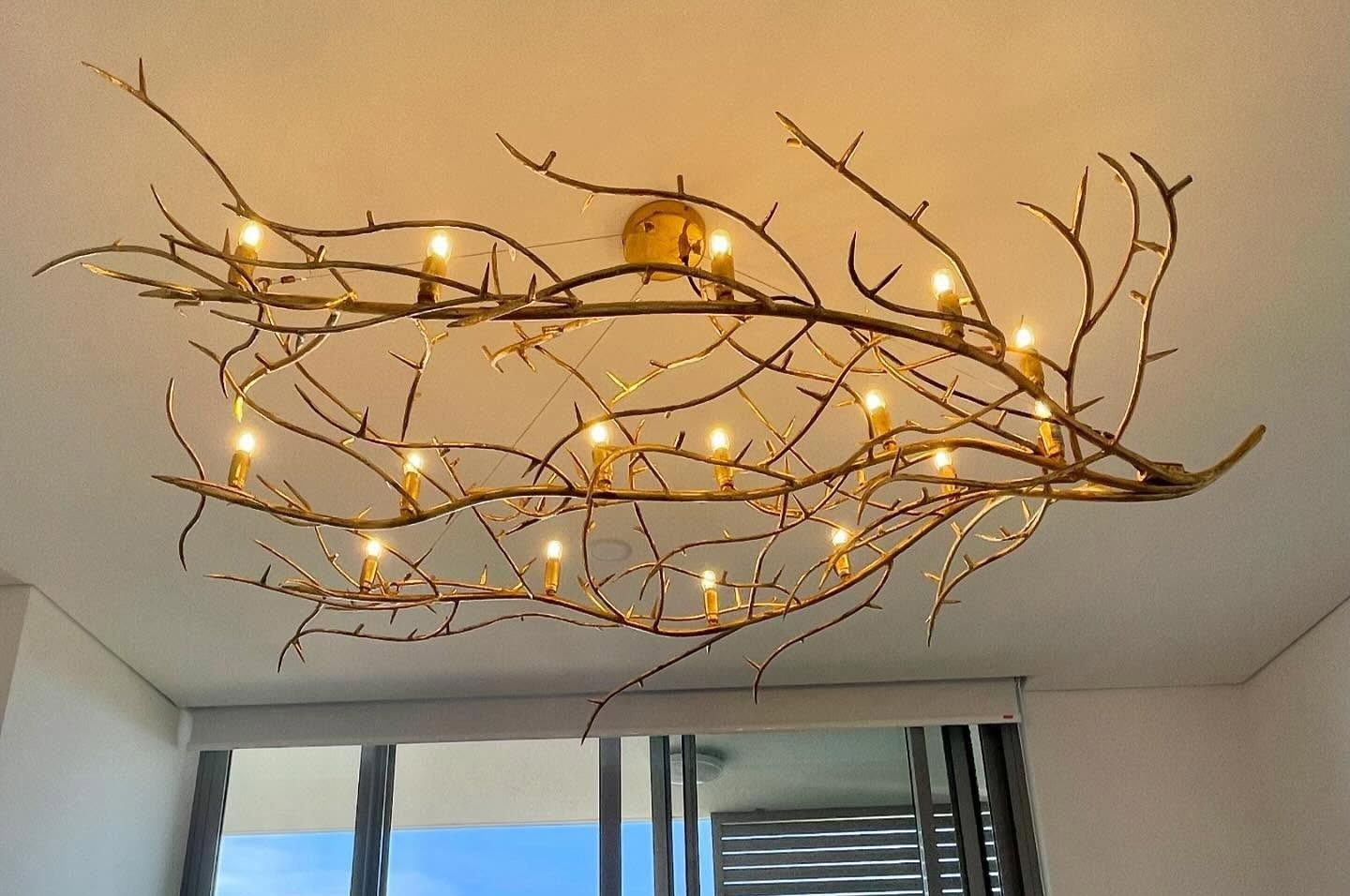 Chandelier Installed By An Electrician