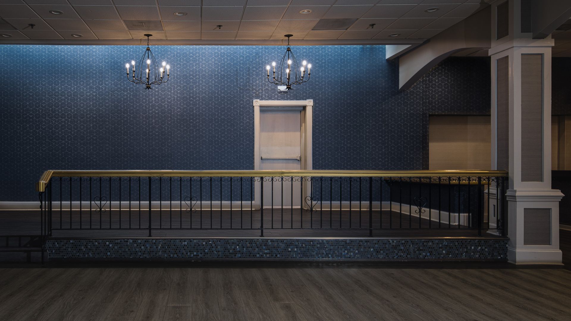 elegant blue wallpaper