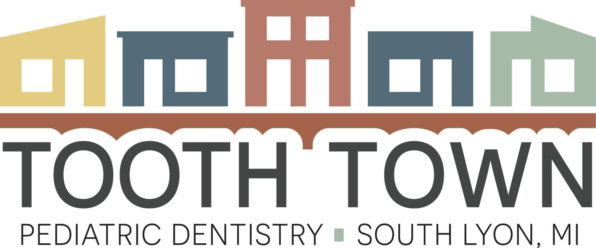 Tooth Town Pediatric Dentistry logo: South Lyon, Michigan