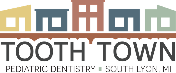 Tooth Town Pediatric Dentistry logo: South Lyon, Michigan