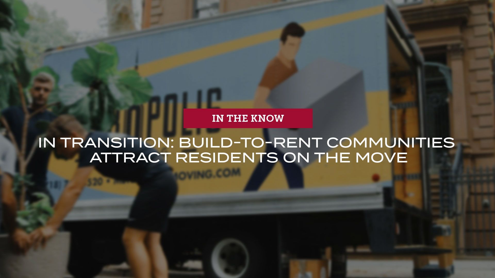 In transition: Build-to-rent communities attract residents on the move