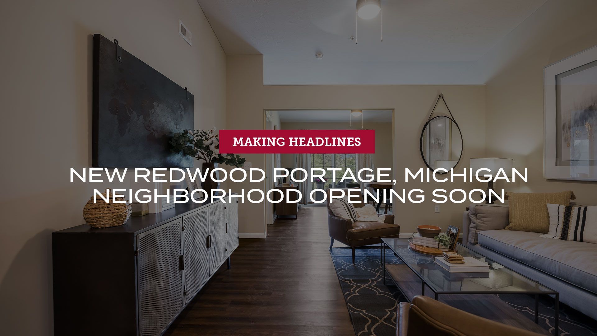 New Redwood Portage, Michigan neighborhood opening soon