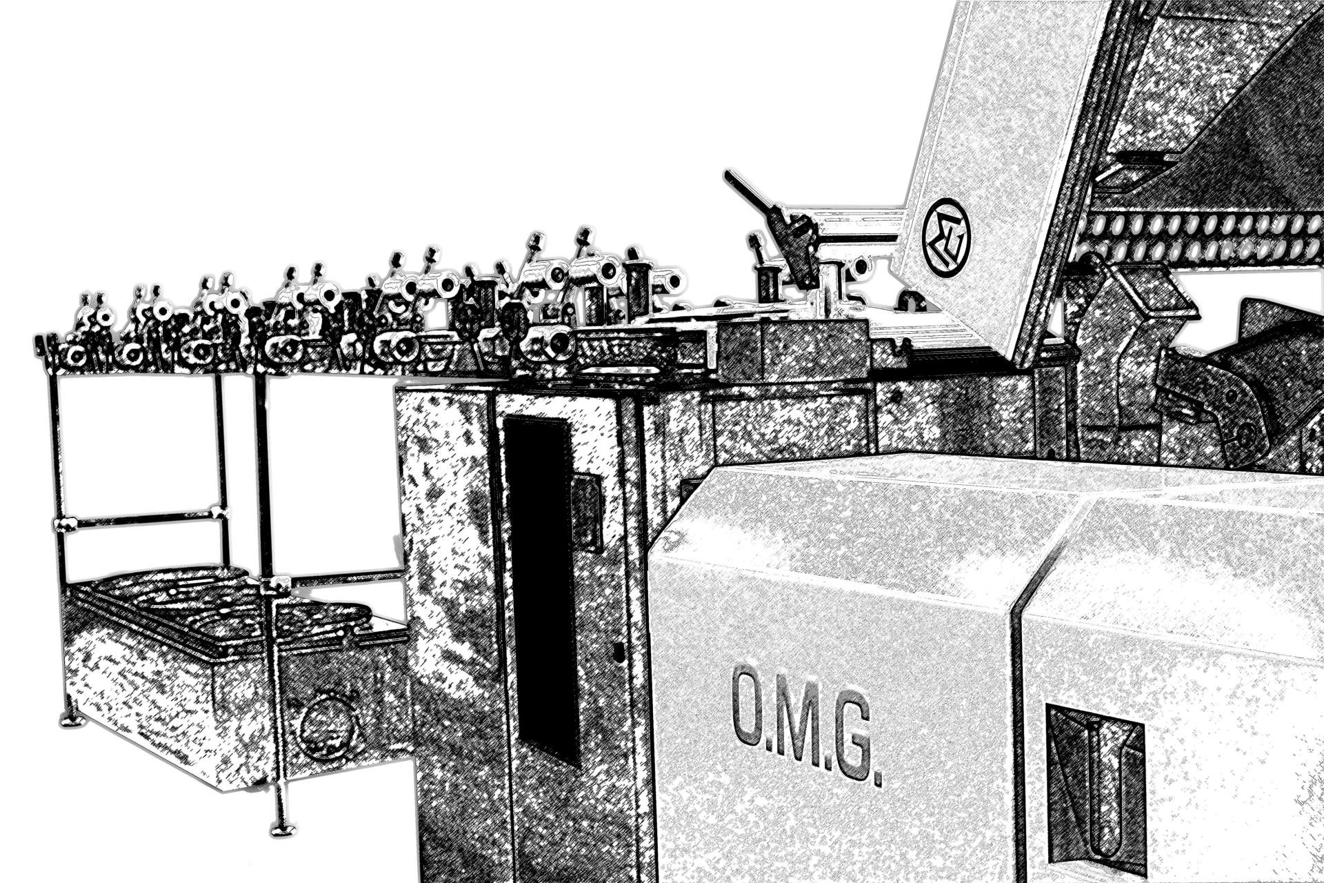 Macchina per tessitura