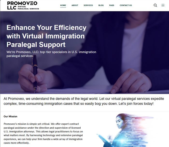 Website homepage for Thermal Systems Balancing, Inc. featuring a team photo and industrial equipment.