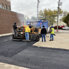  Asphalt paving