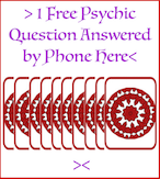 Answers to free psychic phone questions