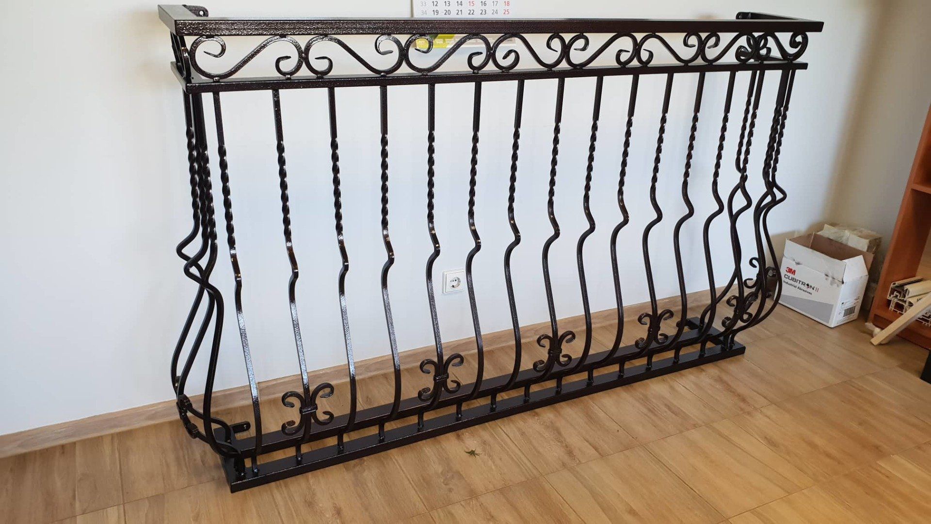 Prancūziški balkonų turėklai