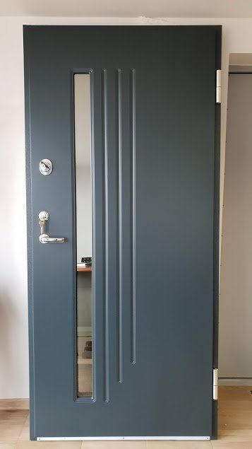 Lauko, šarvo, plastikinės durys