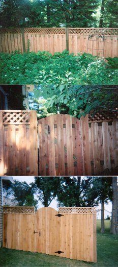 Wood Fencing — Wooden Fence in Des Moines, IA