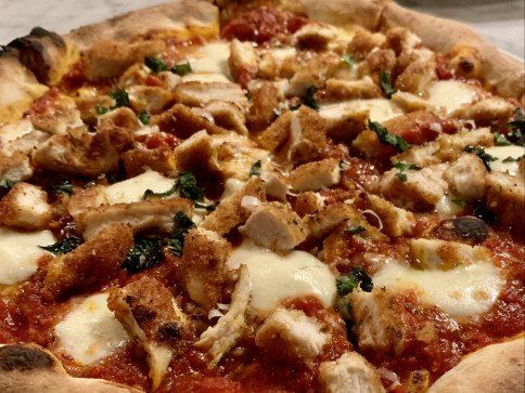 Chicken Parmesan Pizza