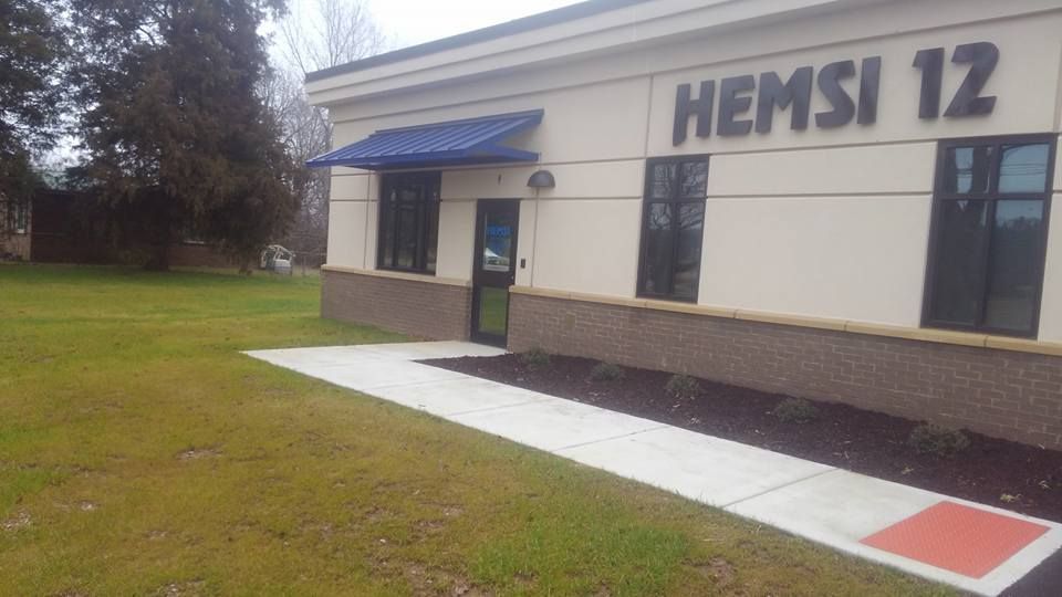 A building with the number 12 on it