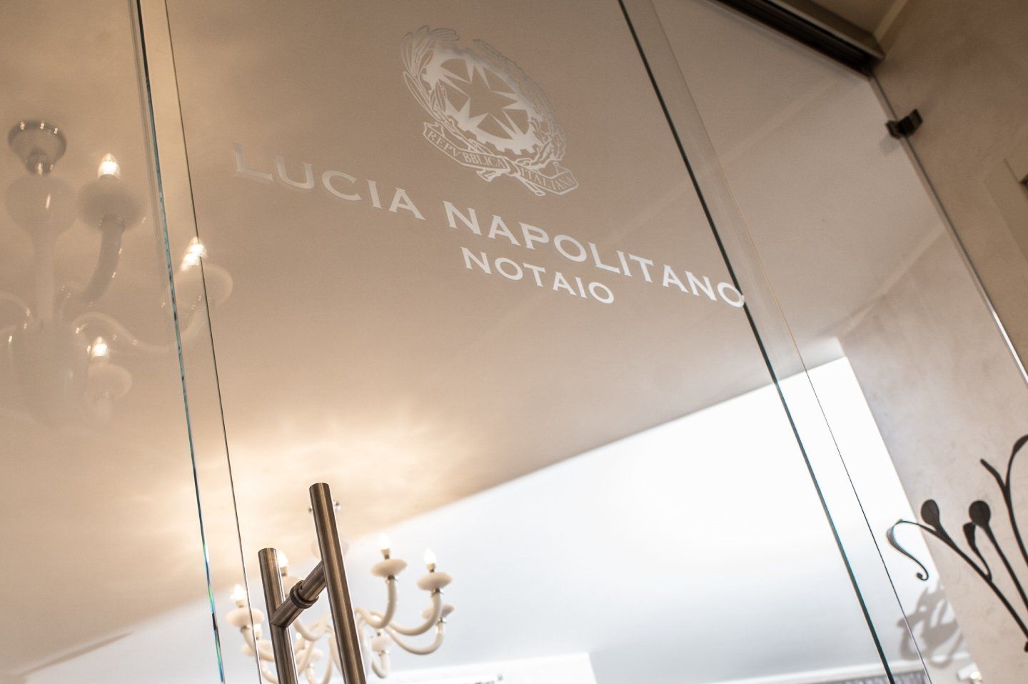 vetrata studio notarile