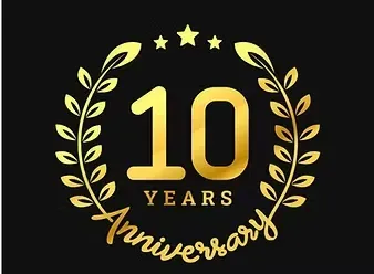 Golden 10 years in Business