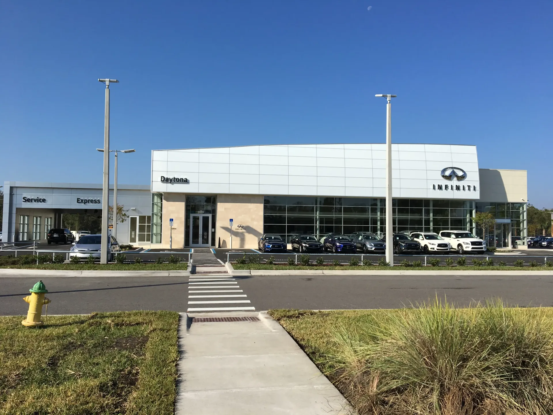 Full Time Construction Central Florida Daytona Infinity Service Entrance