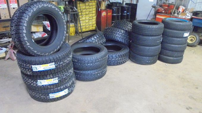 Tire Display | Sioux Valley Automotive