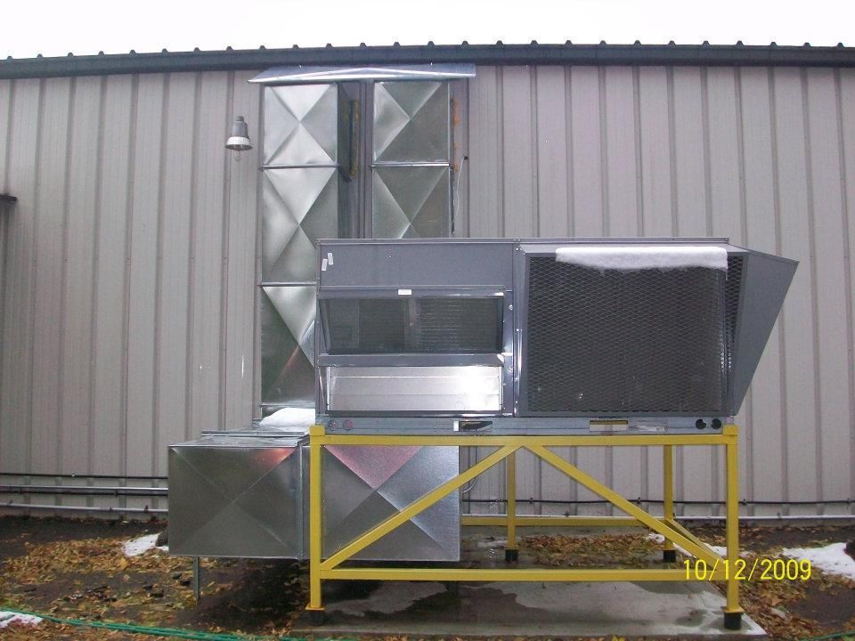 A picture of a metal structure taken on 10/12/2010