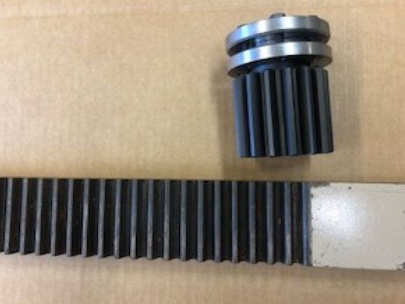 Counter Ejector Elevator Rack Gear and Pinion Gear