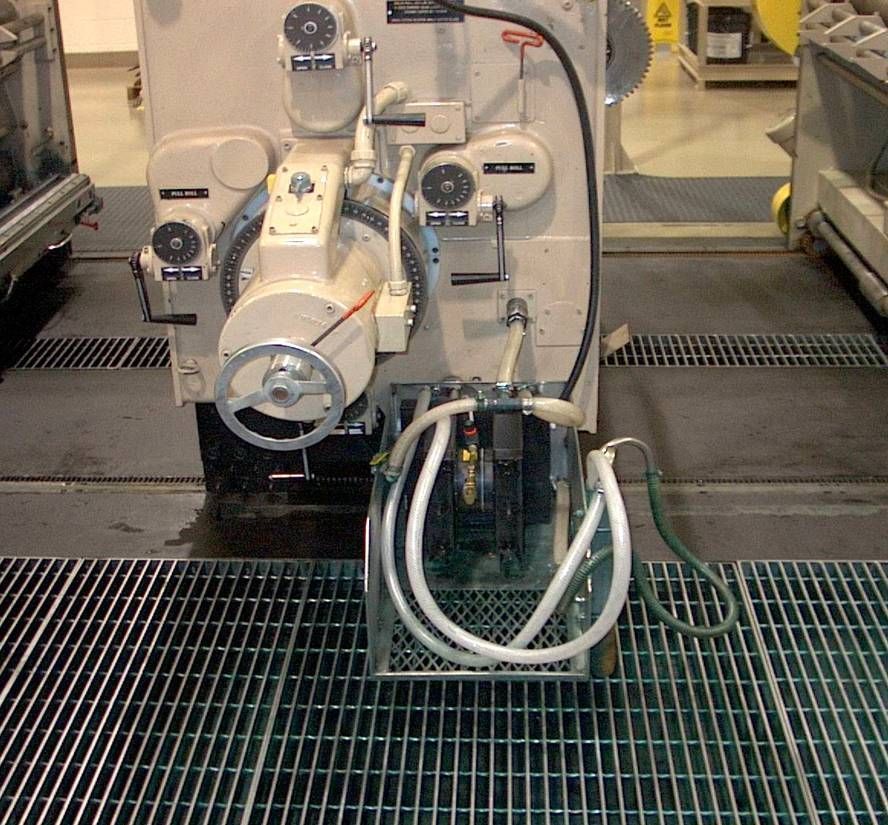 Installed Quick Change
single air pump system