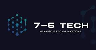 7-6 Tech logo: White text 