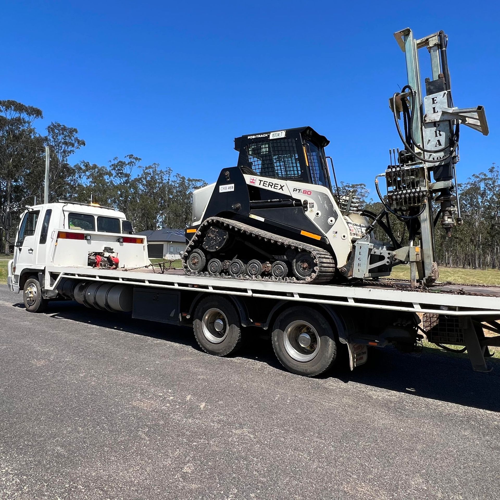 Colourful Mobile Container In A Tow Truck - Transport in Grafton, NSW