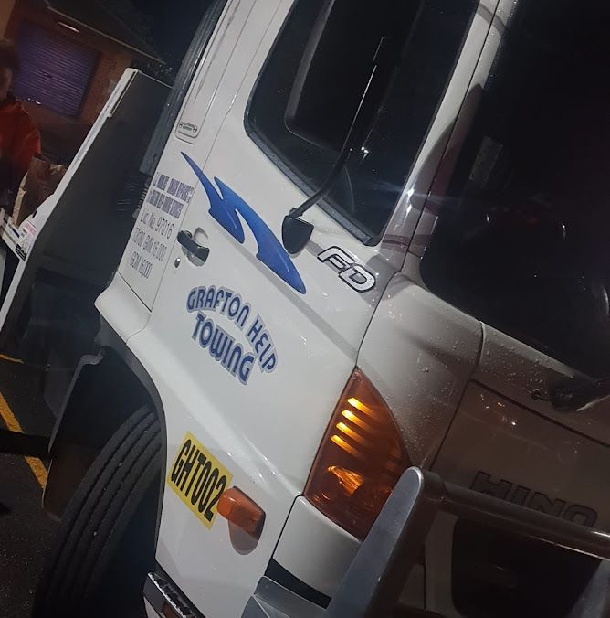 Front Of Towing Truck - Tow Truck in Grafton, NSW