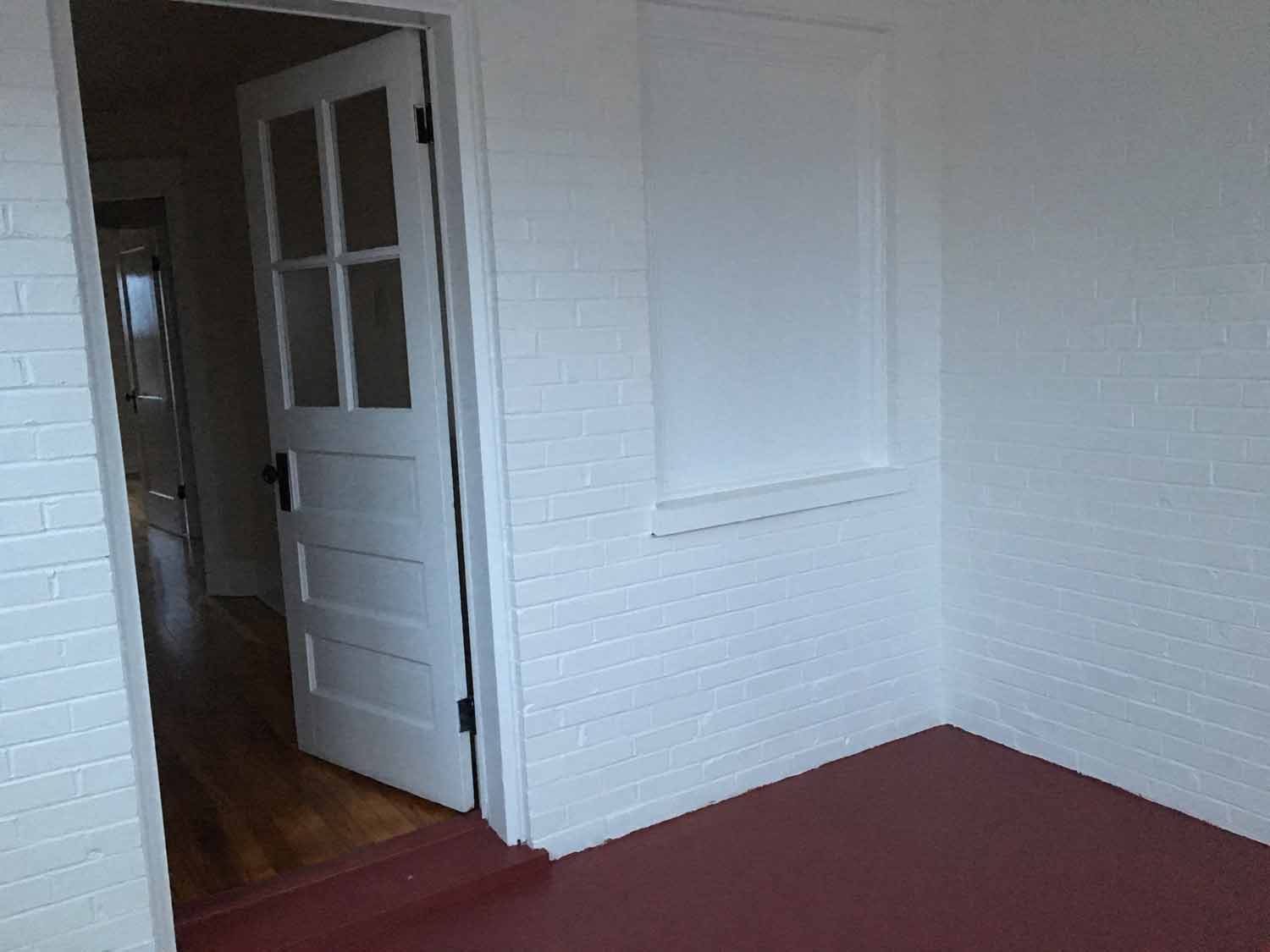 Door on a brick building