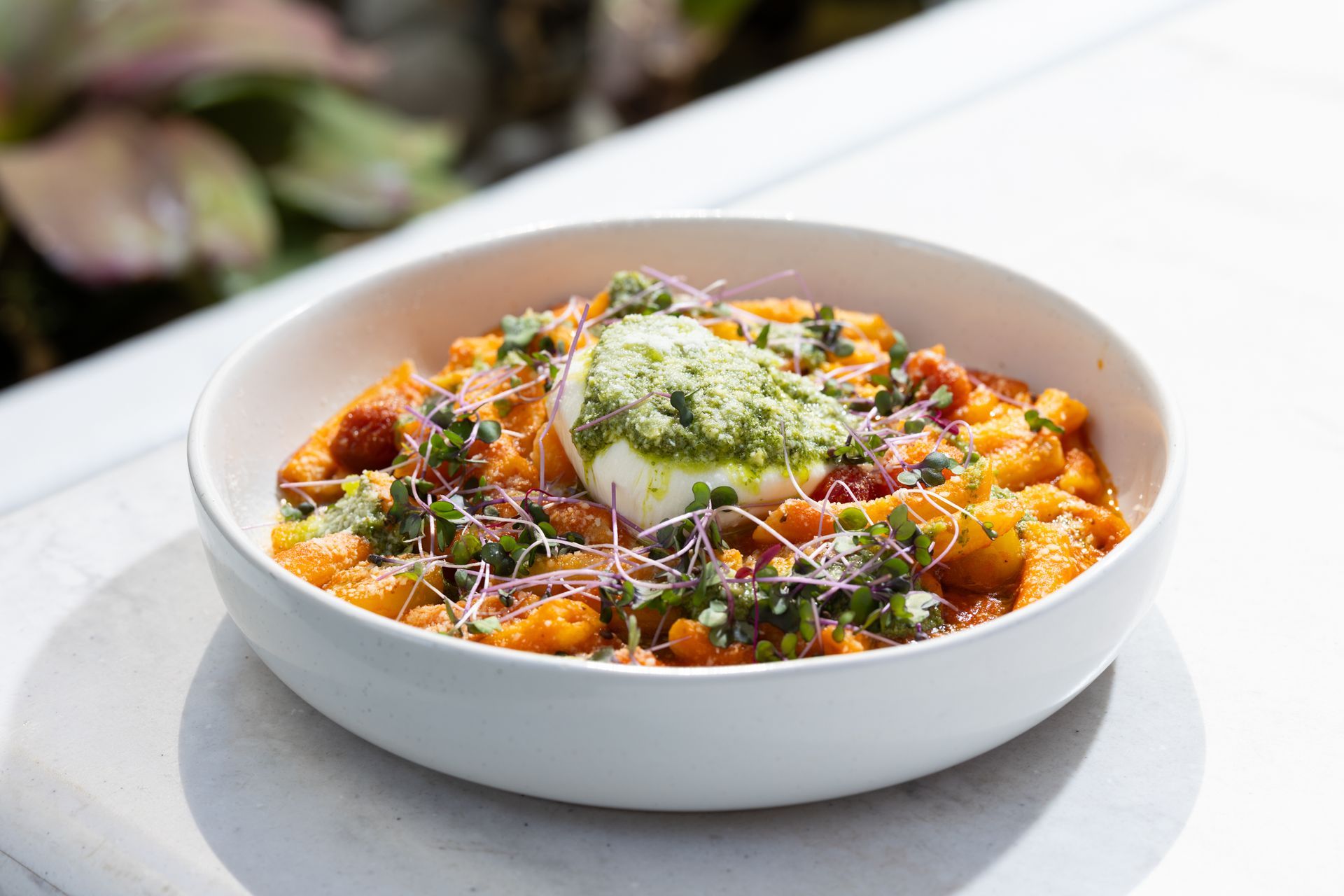 LUNCH SPECIALS_Shrimp Green Penne