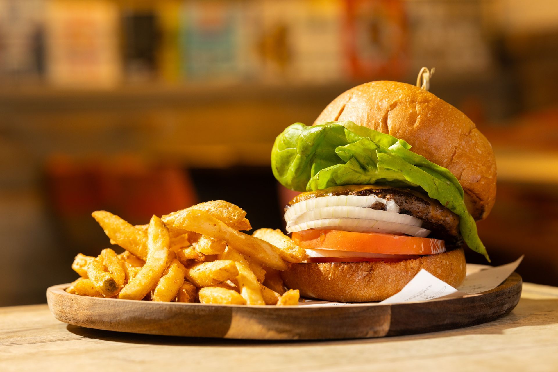 LUNCH SPECIALS_US Wagyu Beef Cheese Burger